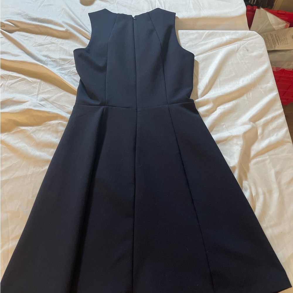 Madewell Black A-Line Fit & Flare Dress Sleeveless Cocktail Size 0 - Picture 3 of 10